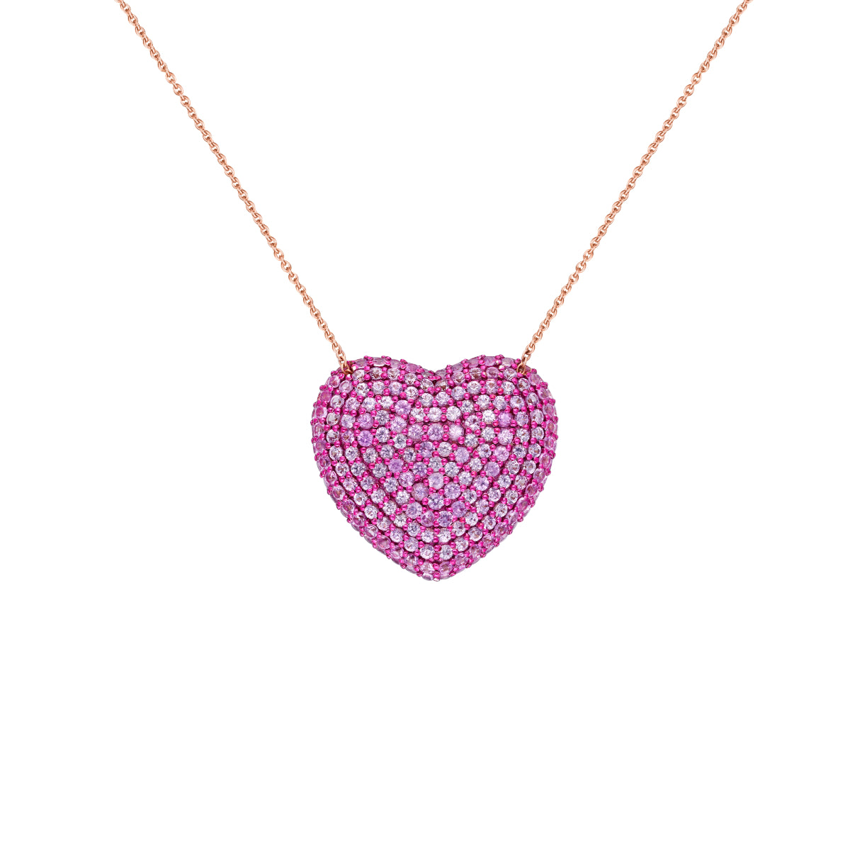 Classic Pink Sapphire Heart Pendant – KAJ Fine Jewellery