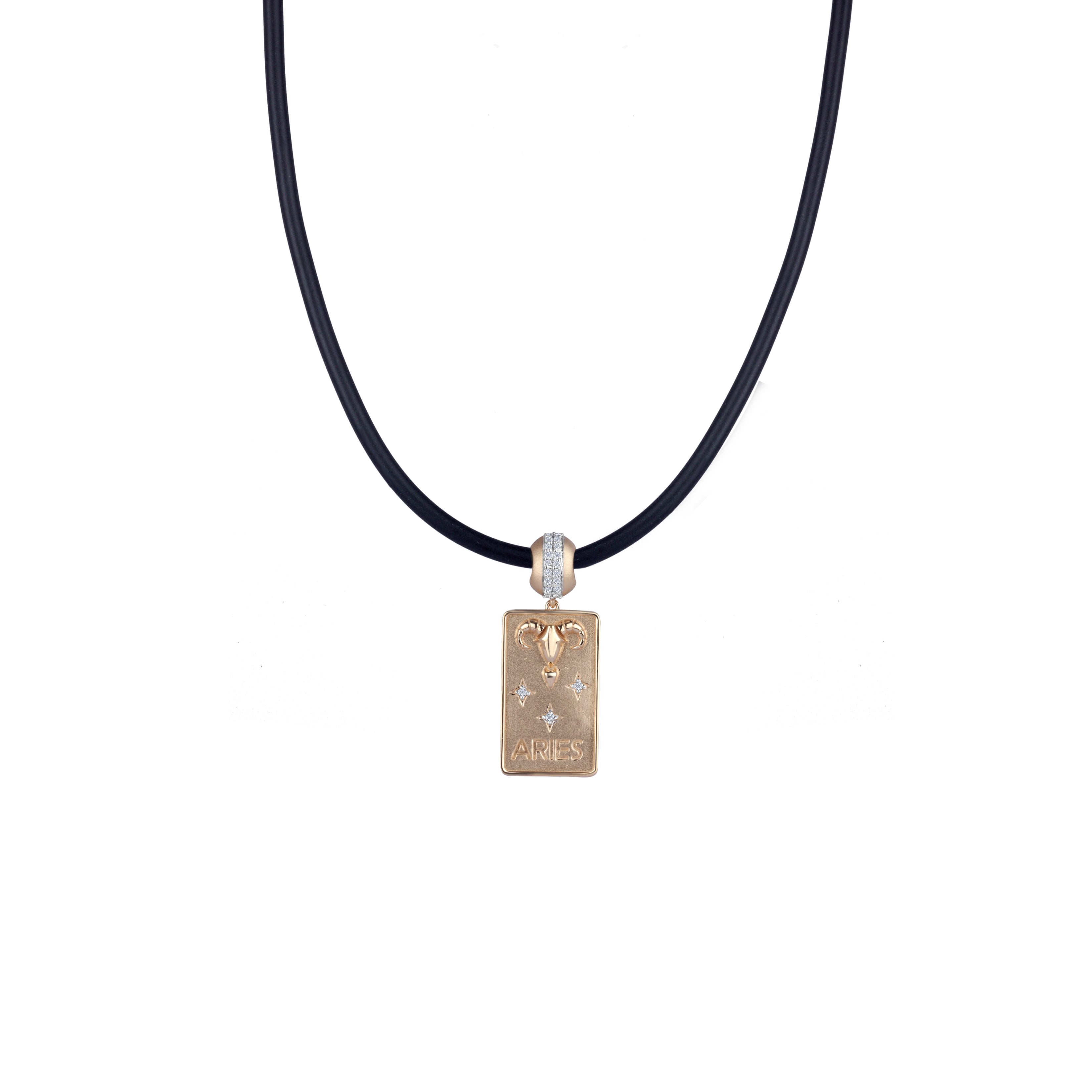 Zodiac Leather Pendant