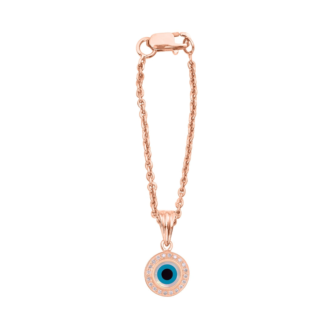 KAJ Round Evil Eye Diamond Watch Charm