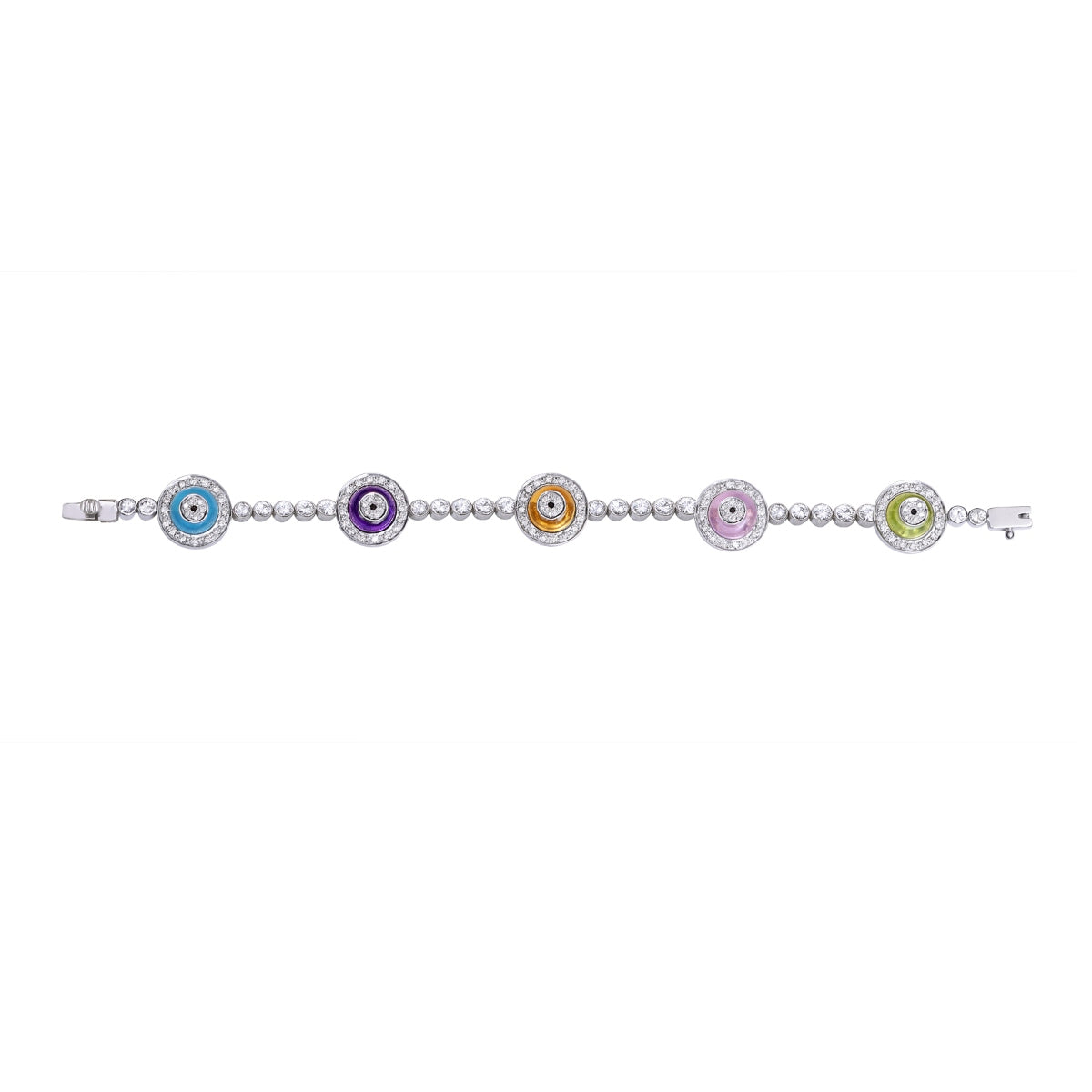 The Five Gem Donut Bracelet KAJ Fine Jewellery