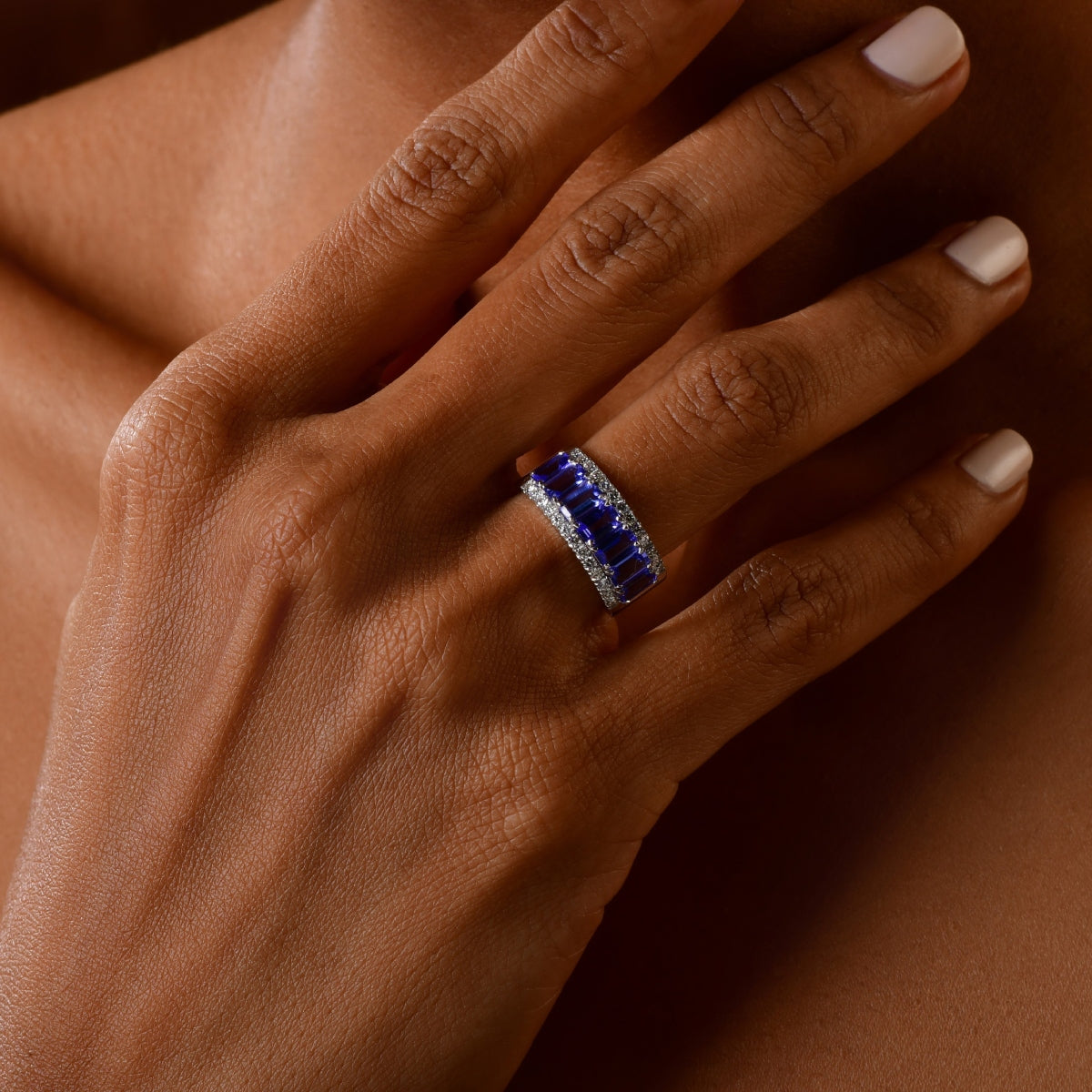 Tanzanite Diamond Ring – KAJ Fine Jewellery