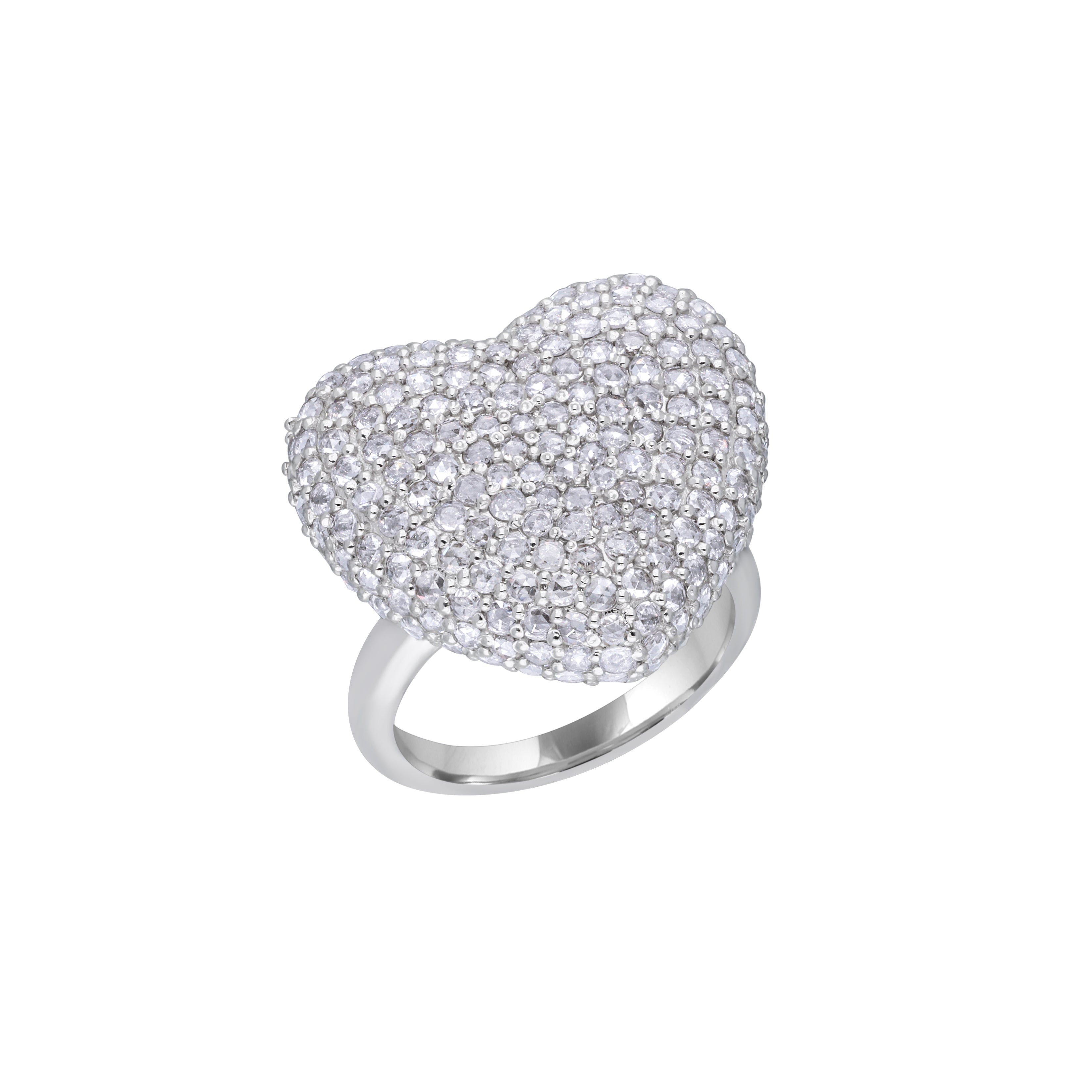 CARTIER OPEN LOVE Bangle Bracelet 18kt white gold & Diamond Size 17 – Lux  Time Center