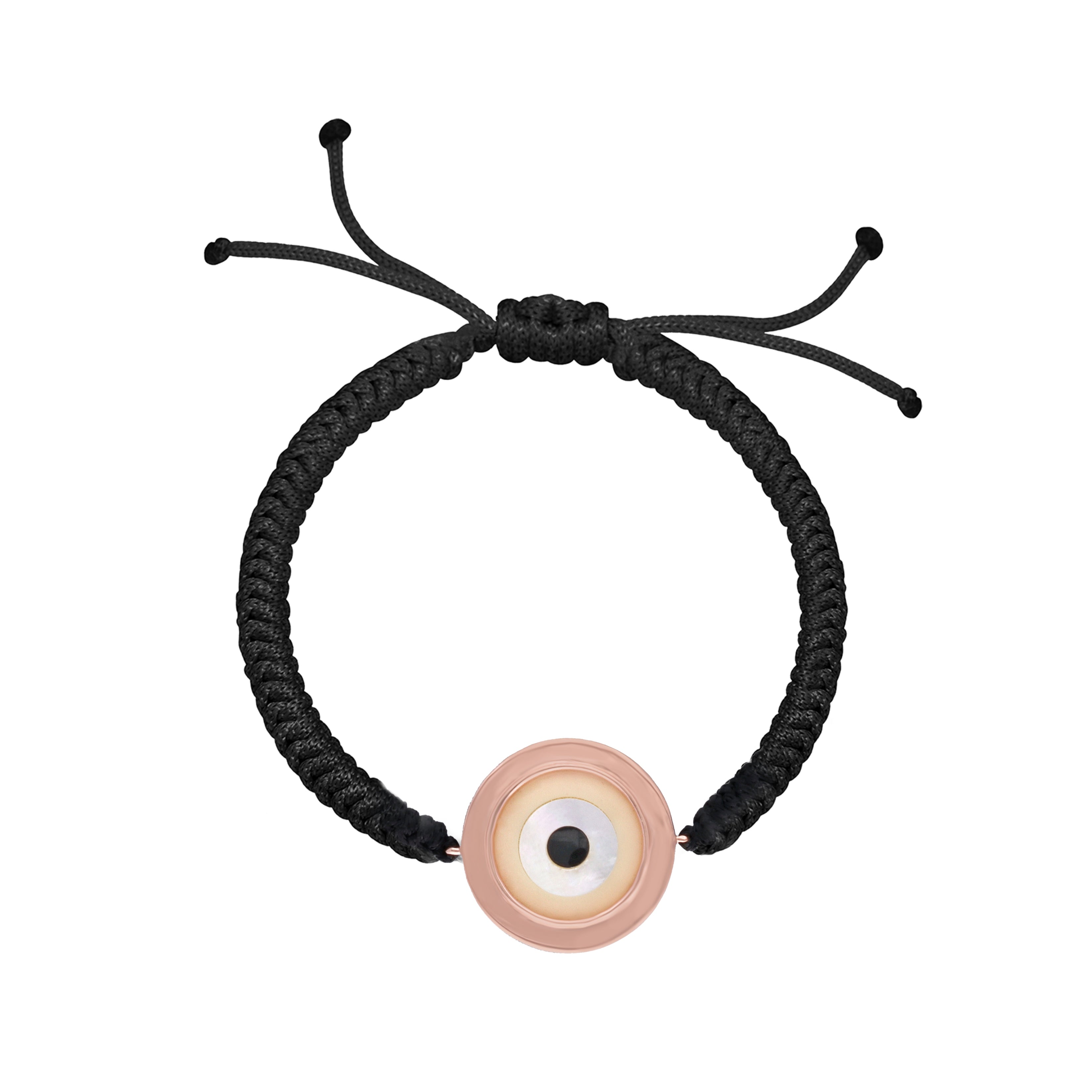 Round Evil Eye Cord Bracelet