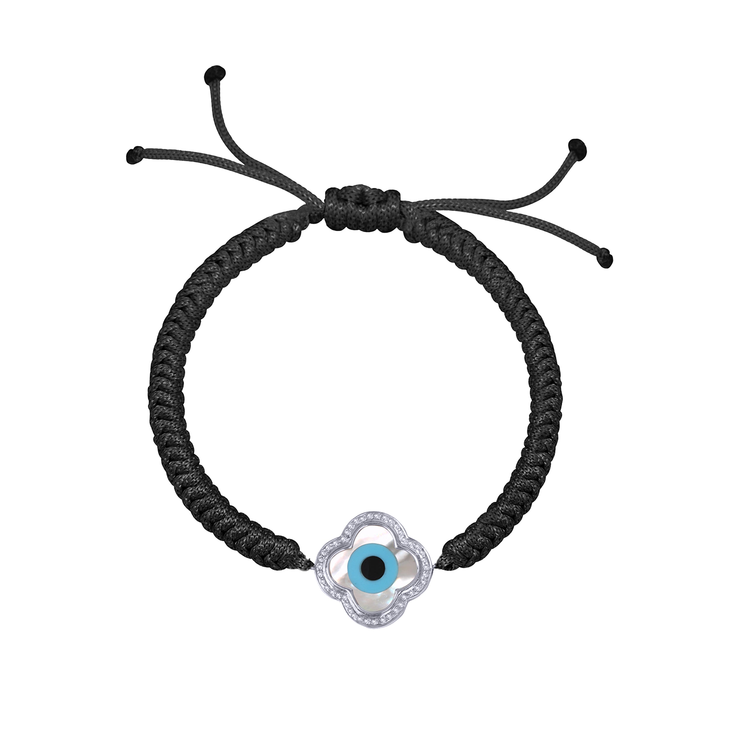 Evil Eye Braided Friendship Bracelet – Vivien Frank Designs