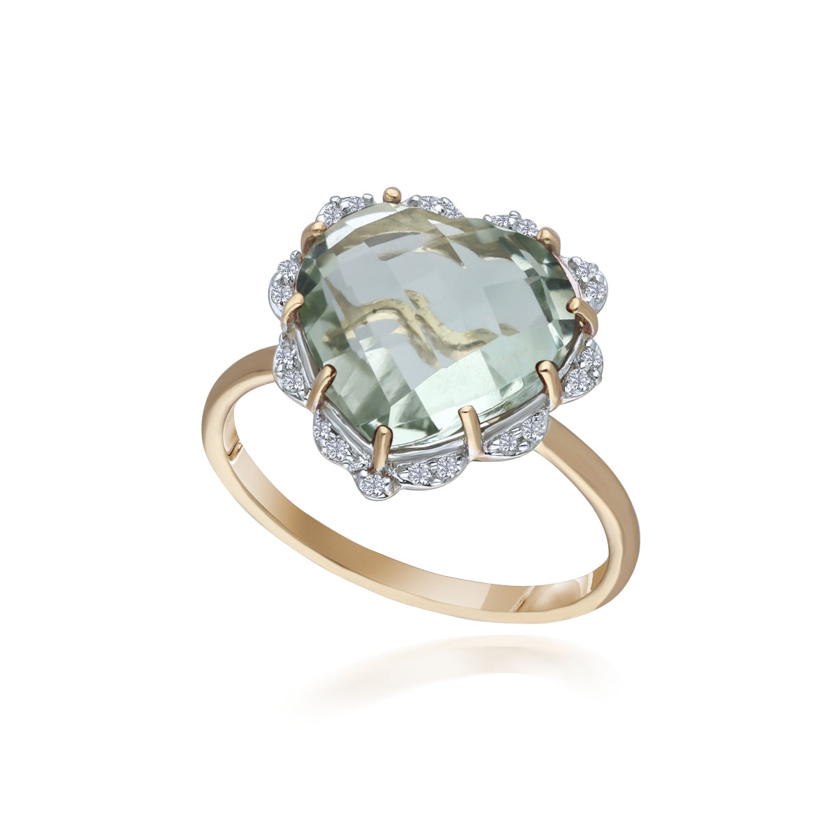 Aashirya Simulated Diamond and Gemstone Ring Online Jewellery Shopping  India | Dishis Designer Jewellery